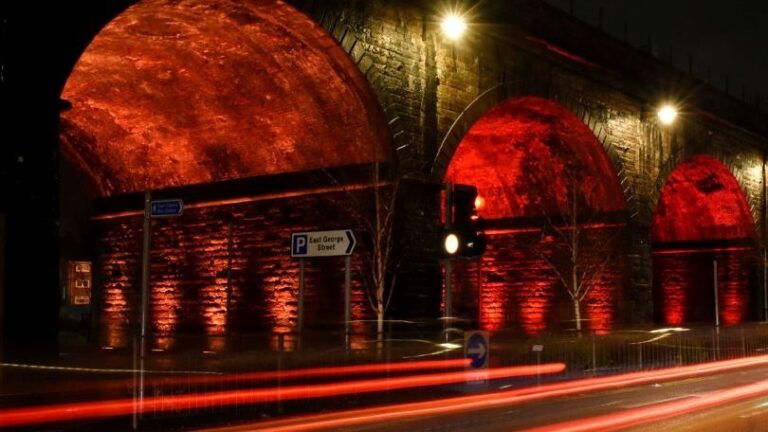 Ayrshire lights up to raise awareness