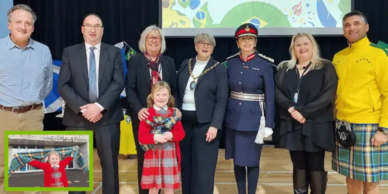 Ayrshire links help global tartan design winner