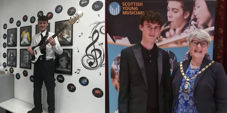 Young Ayrshire musician praised for national recognition