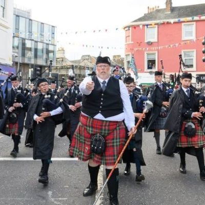 MASS: Brass and pipe bands will take to Irvine's streets this August (Image: Marymass Festival)